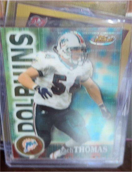 2000 Topps Finest #45 Zach Thomas — front