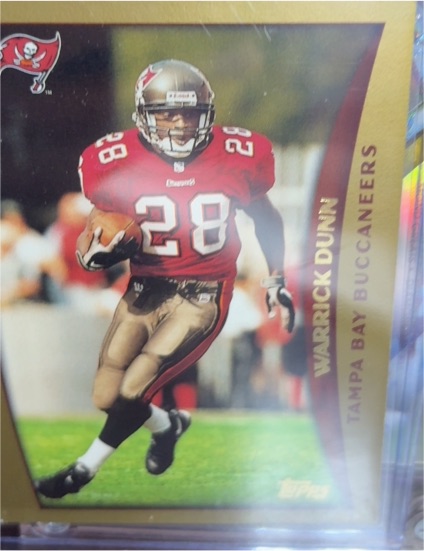 1998 Topps #20 Warrick Dunn Tampa Bay Buccaneers — front