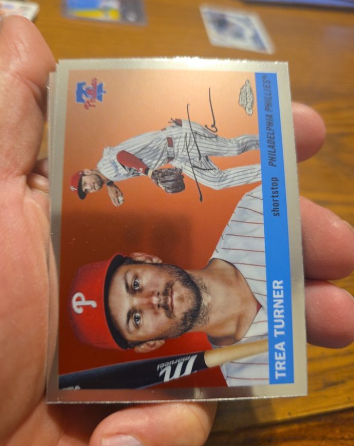 2025 Topps Chrome Platinum Anniversary #102 Trea Turner — front