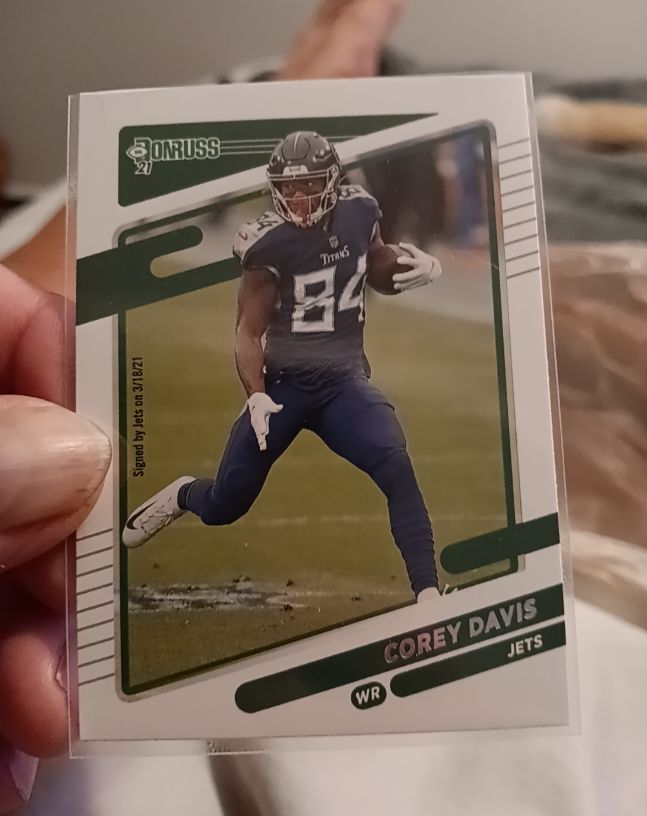 2021 Panini Donruss #16 Corey Davis — front