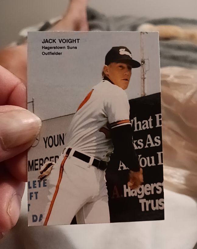 1991 Line Drive #248 Jack Voight — front
