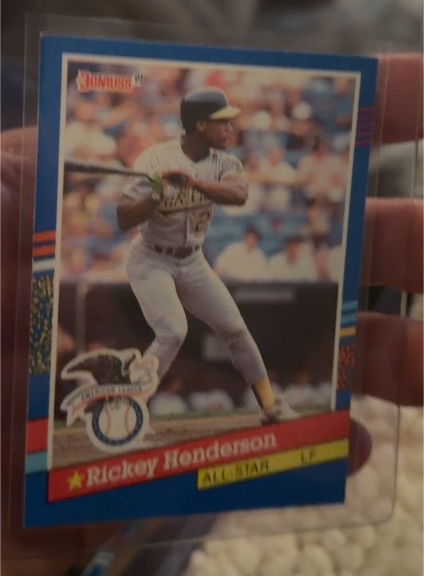 1991 Donruss All-Stars #53 Rickey Henderson — front