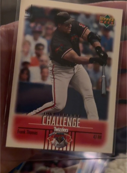 2001 Upper Deck Twizzlers Big League Challenge #9 Frank Thomas — front