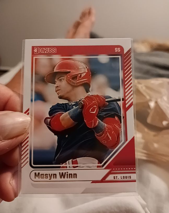 2024 Donruss #93 Masyn Winn — front