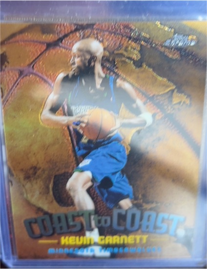 1998-99 Topps Chrome #CC8 Kevin Garnett Coast to Coast — front