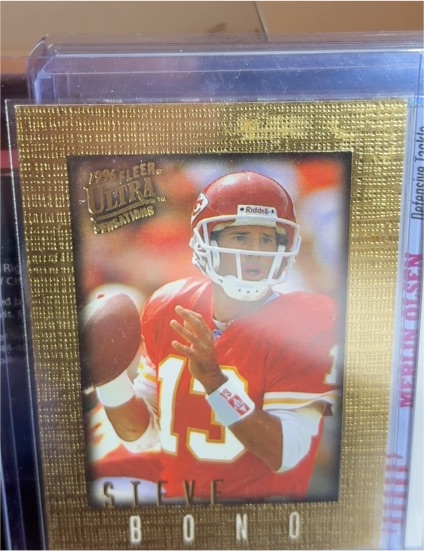 1996 Fleer Ultra Sensations #52 Steve Bono — front
