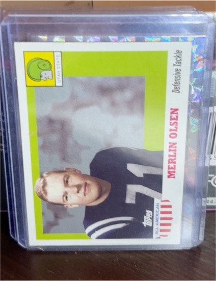 2005 Topps All American #22 Merlin Olsen — front