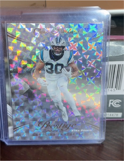 2024 Panini Prestige #40 Chuba Hubbard — front
