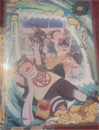 Naruto Kayou NRSA02-BP-003L4 Chouji Akimichi — front