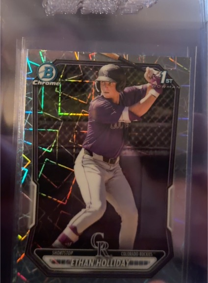 2026 Bowman Chrome #BCP-1 Ethan Holliday — front