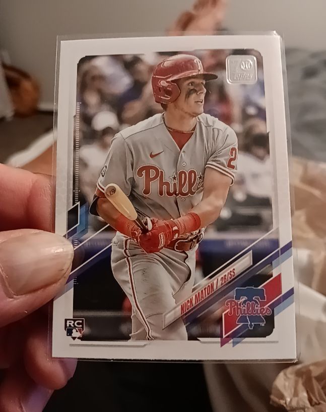 2021 Topps Update #US251 Nick Maton — front