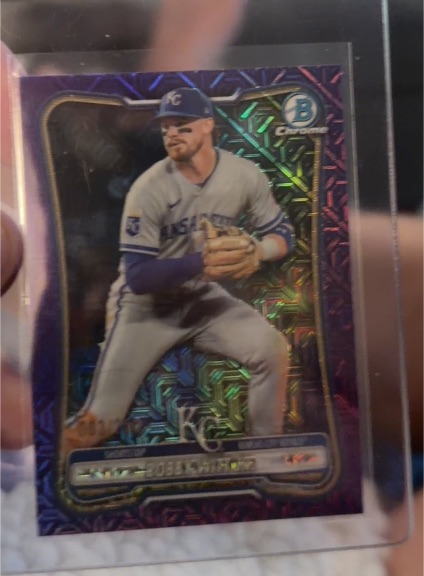 2026 Bowman Chrome #25 Bobby Witt Jr. — front