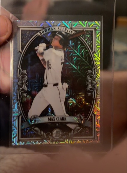 2026 Bowman Sterling #BST-5 Max Clark Mojo Refractor — front