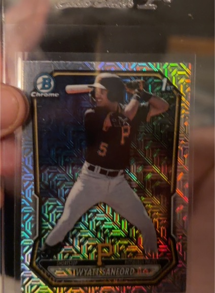 2026 Bowman Chrome #BCP-66 Wyatt Sanford — front