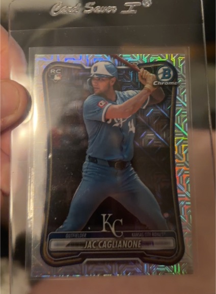 2026 Bowman Chrome #75 Jac Caglianone — front