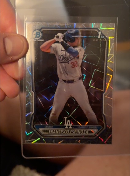 2026 Bowman Chrome #BCP-106 Francisco Espinoza — front