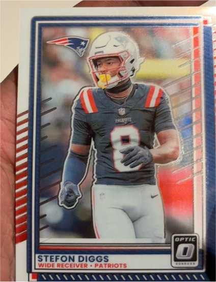 2025 Panini Donruss Optic #161 Stefon Diggs — front