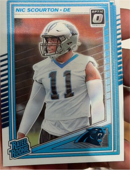 2025 Donruss Optic #270 Nic Scourton — front