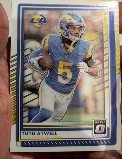 2025 Panini Donruss Optic #136 Tutu Atwell — front