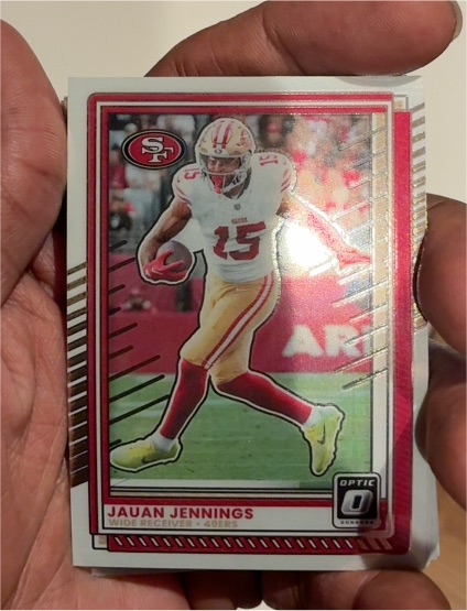 2025 Panini Donruss Optic #194 Jauan Jennings — front
