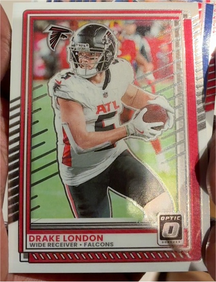 2025 Panini Donruss Optic #153 Drake London — front