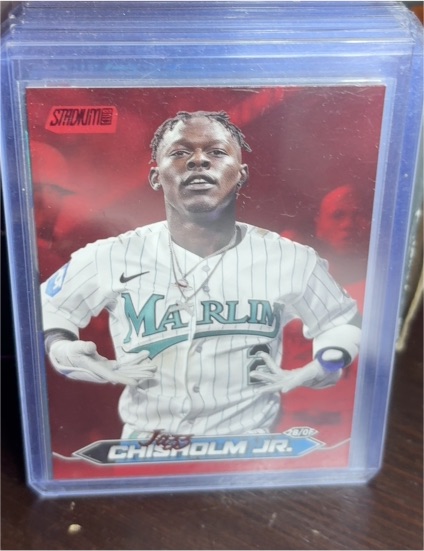 2024 Topps Stadium Club #186 Jazz Chisholm Jr. — front