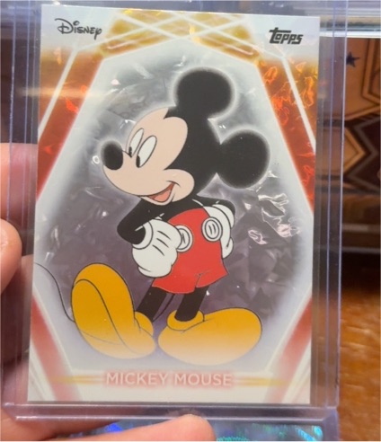 2026 Topps Disney Neon #200 Mickey Mouse — front