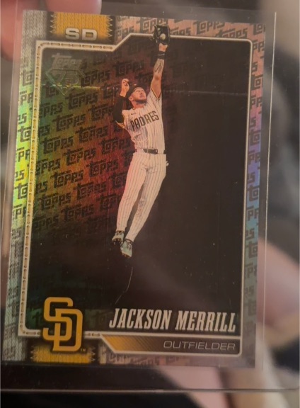 2026 Topps Series 1 #229 Jackson Merrill — front