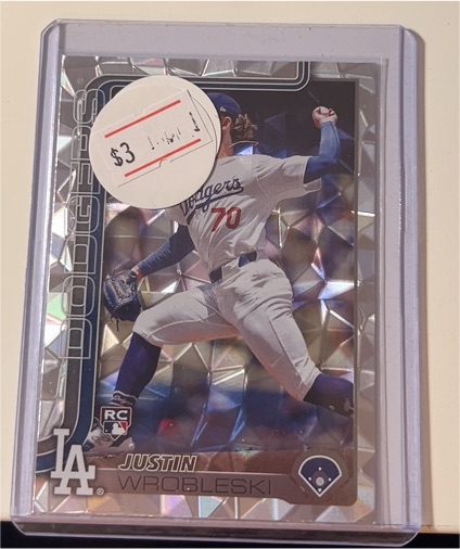 2025 Topps Series 1 #204 Justin Wrobleski — front