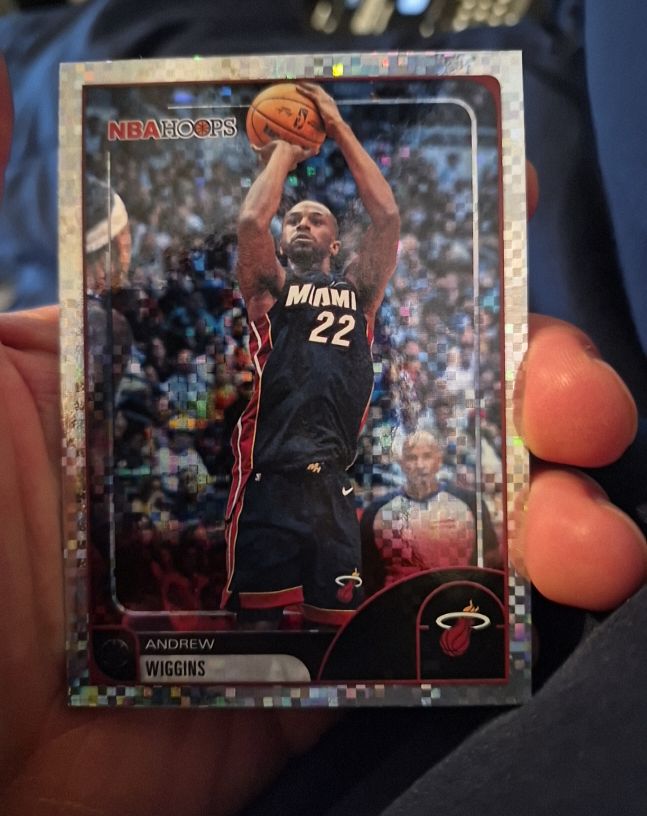 2025-26 Topps NBA Hoops #91 Andrew Wiggins — front