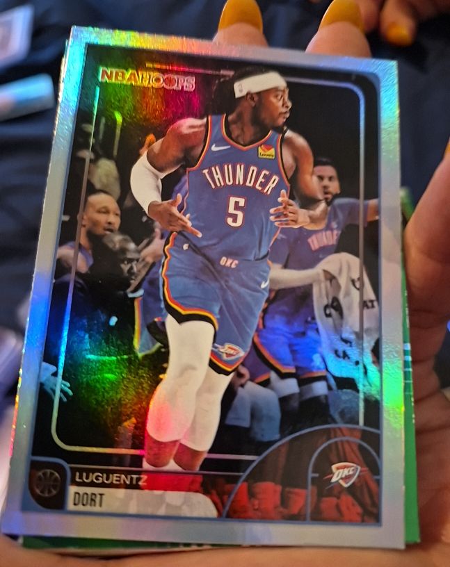 2025-26 Topps NBA Hoops #202 Luguentz Dort — front