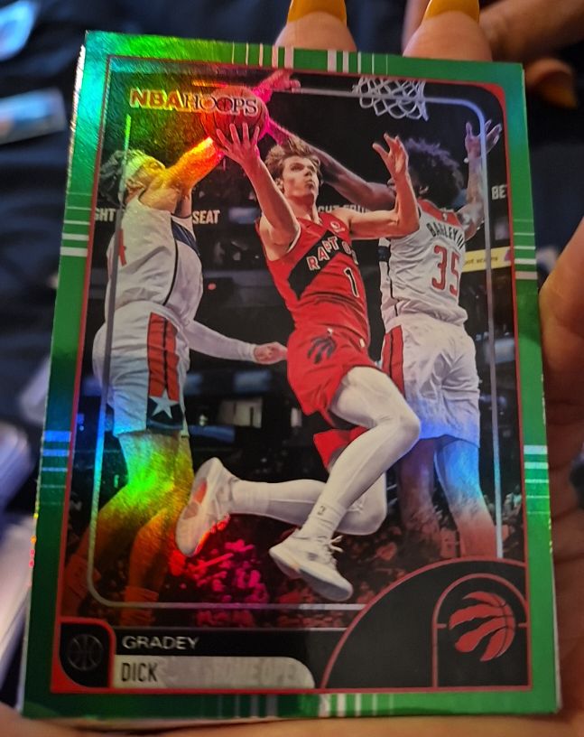 2025-26 Topps NBA Hoops #180 Gradey Dick — front
