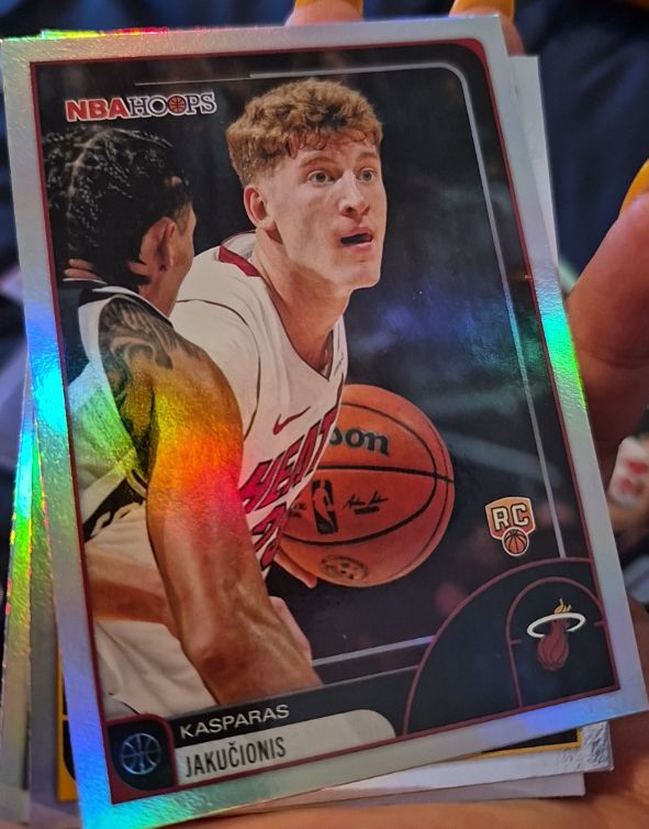 2025-26 Topps NBA Hoops #75 Kasparas Jakučionis — front