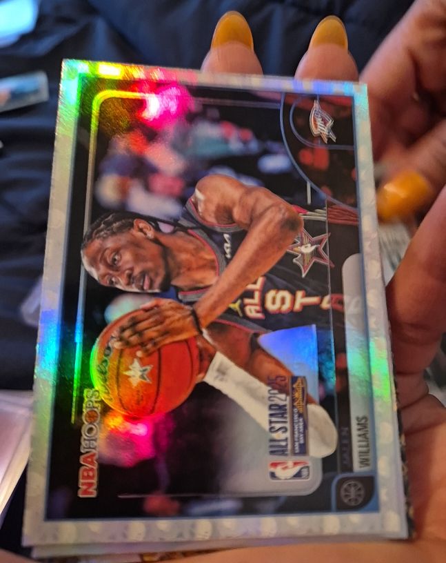 2025-26 Topps NBA Hoops All-Star #285 Jalen Williams — front