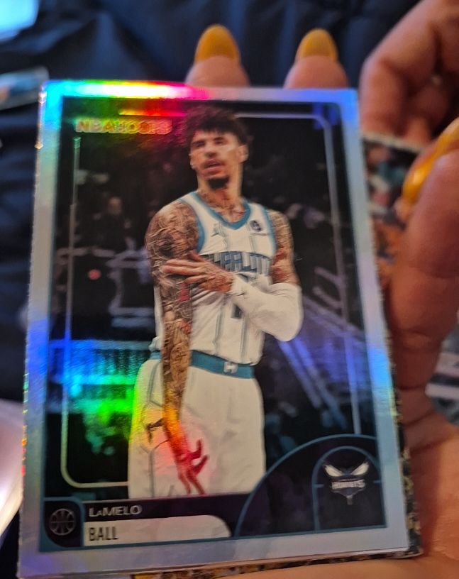 2025-26 Topps NBA Hoops #185 LaMelo Ball — front