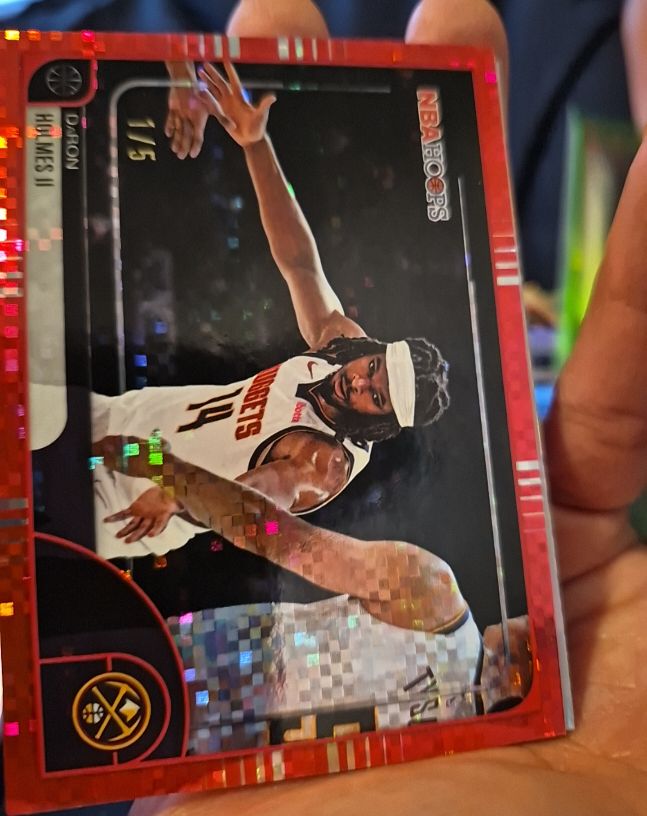 2025-26 Topps NBA Hoops #175 Daron Holmes II — front