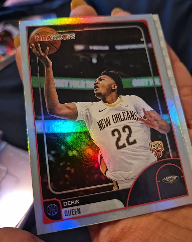 2025-26 Topps NBA Hoops #62 Derik Queen — front