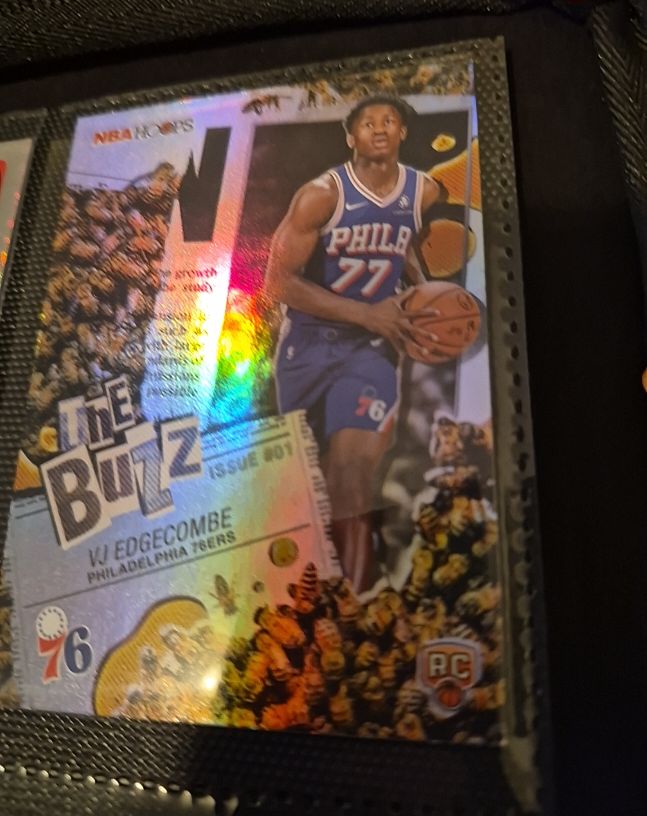 2025 Topps NBA Hoops The Buzz #TB-3 VJ Edgecombe — front