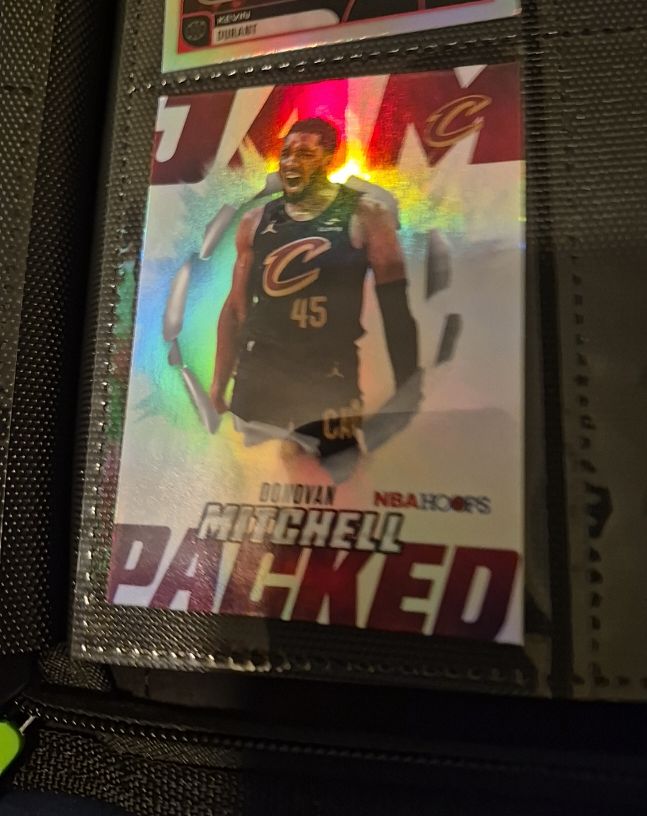 2025-26 Topps NBA Hoops #JP-6 Donovan Mitchell Jam Packed Insert — front