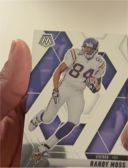 2025 Panini Mosaic #134 Randy Moss — front