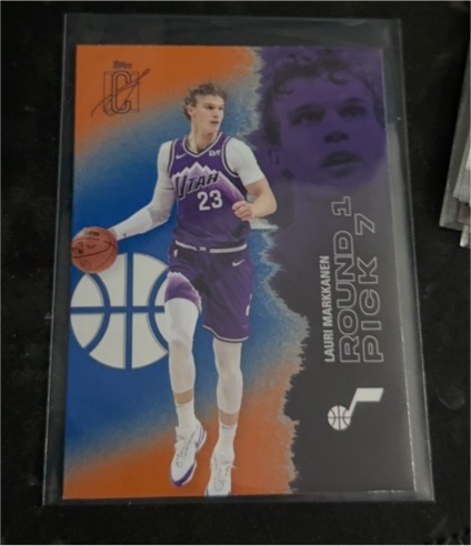 2025-26 Topps Signature Class #24 Lauri Markkanen — front