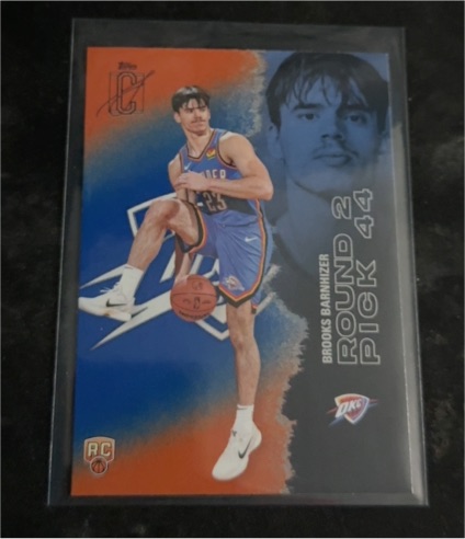 2025-26 Topps Signature Class #137 Brooks Barnhizer — front