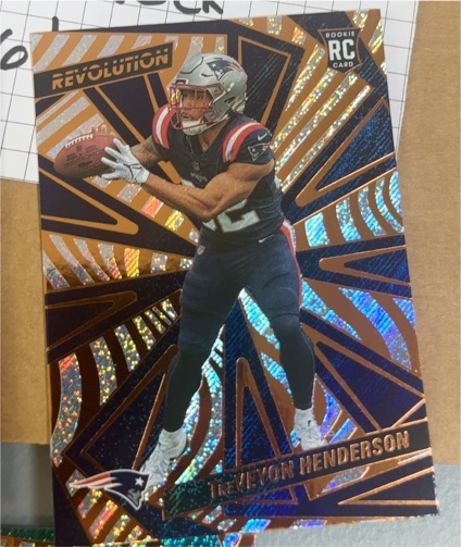 2025 Panini Revolution #244 TreVeyon Henderson — front