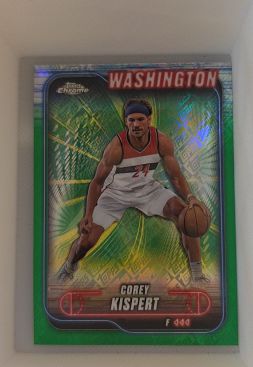 2024-25 Topps Chrome #72 Corey Kispert — front