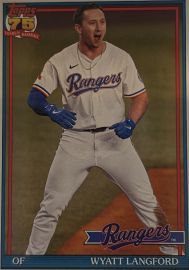 2026 Topps Series 2 1991 Throwback #91B2-48 Wyatt Langford — front
