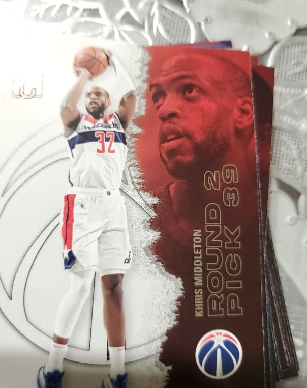 2025-26 Topps Signature Class #12 Khris Middleton Washington Wizards — front