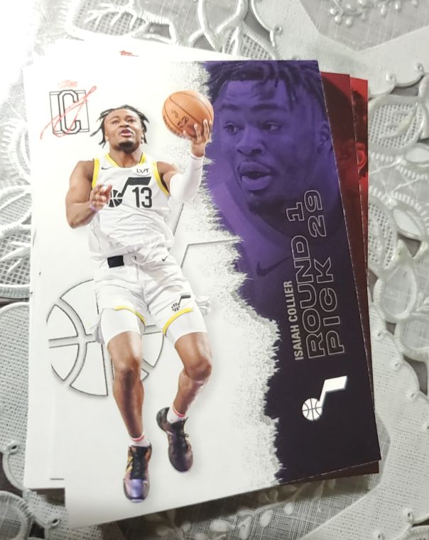 2025-26 Topps Signature Class #5 Isaiah Collier — front