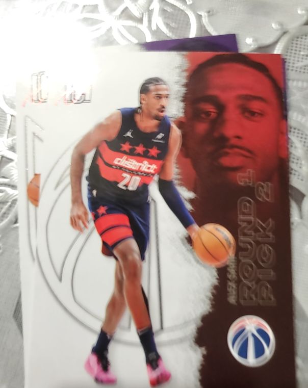 2024 Topps Signature Class #66 Alex Sarr — front