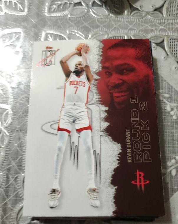 2026 Topps Signature Class #57 Kevin Durant Houston Rockets — front