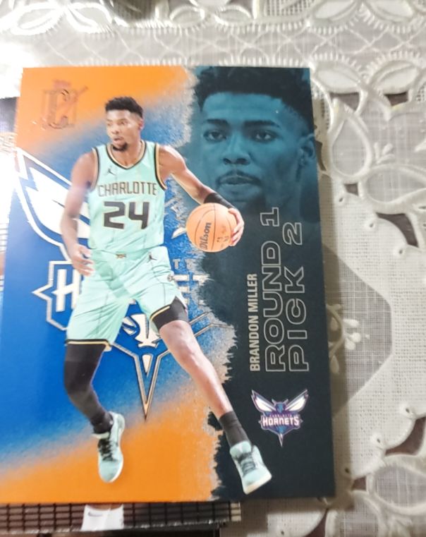 2025-26 Topps Signature Class #3 Brandon Miller — front